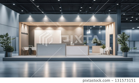 Modern Trade Show Booth Design. Modern Trade Show Booth Design. 131573151