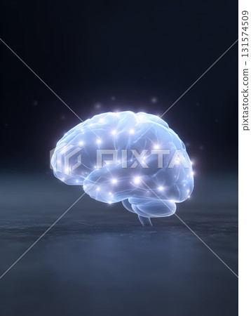 Glowing brain neural network represents future of intelligence and technology. concept of mind and science for innovation, showing powerful and thoughtful connection Glowing brain neural network represents future of intelligence and technology. concept of mind and science for innovation, showing powerful and thoughtful connection 131574509