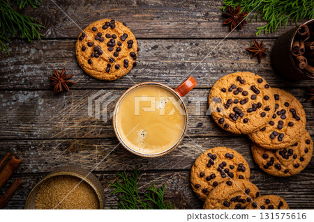 Chocolate chip cookies Chocolate chip cookies 131575616