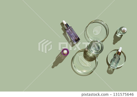 Bottles with serum or oil Bottles with serum or oil 131575646