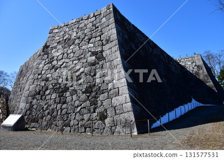 福島縣二本松市二本松城遺址，主城堡東塔基石牆 131577531