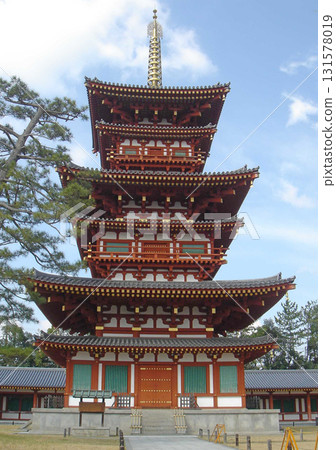 奈良法相宗總本山藥師寺東塔 奈良法相宗總本山藥師寺東塔 131578019