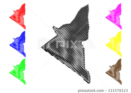 Adrar Province (Provinces of Algeria, Peoples Democratic Republic of Algeria) map vector illustration, scribble sketch Adrar map Adrar Province (Provinces of Algeria, Peoples Democratic Republic of Algeria) map vector illustration, scribble sketch Adrar map 131578123