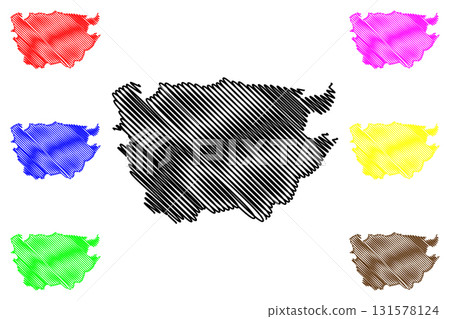 Ain Defla Province (Provinces of Algeria, Peoples Democratic Republic of Algeria) map vector illustration, scribble sketch Ain Defla map Ain Defla Province (Provinces of Algeria, Peoples Democratic Republic of Algeria) map vector illustration, scribble sketch Ain Defla map 131578124