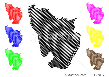 Annaba Province (Provinces of Algeria, Peoples Democratic Republic of Algeria) map vector illustration, scribble sketch Annaba map Annaba Province (Provinces of Algeria, Peoples Democratic Republic of Algeria) map vector illustration, scribble sketch Annaba map 131578175