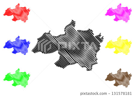 Bordj Bou Arreridj Province (Provinces of Algeria, Peoples Democratic Republic of Algeria) map vector illustration, scribble sketch Bordj Bou Arreridj map Bordj Bou Arreridj Province (Provinces of Algeria, Peoples Democratic Republic of Algeria) map vector illustration, scribble sketch Bordj Bou Arreridj map 131578181