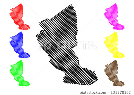 Illizi Province (Provinces of Algeria, Peoples Democratic Republic of Algeria) map vector illustration, scribble sketch Illizi map Illizi Province (Provinces of Algeria, Peoples Democratic Republic of Algeria) map vector illustration, scribble sketch Illizi map 131578192