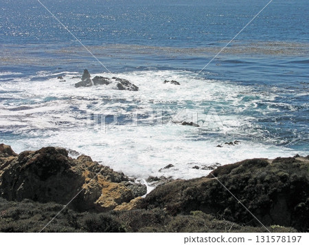 美國加州大蘇爾太平洋海岸的壯麗景色 美國加州大蘇爾太平洋海岸的壯麗景色 131578197
