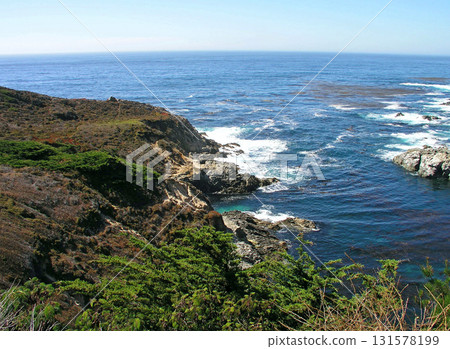 美國加州大蘇爾太平洋海岸的壯麗景色 美國加州大蘇爾太平洋海岸的壯麗景色 131578199