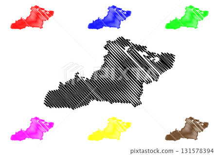 Las Tunas Province (Republic of Cuba, Provinces of Cuba) map vector illustration, scribble sketch Las Tunas map Las Tunas Province (Republic of Cuba, Provinces of Cuba) map vector illustration, scribble sketch Las Tunas map 131578394