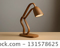 Wooden table lamp 131578625