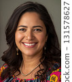 Smiling dark-haired woman 131578627