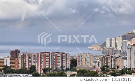 Explore a hilltop coastal city with ocean views and scenic 131580115