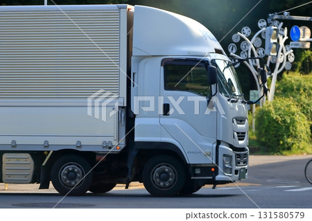 Logistics truck image 131580579