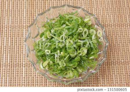 Chopped green onions Chopped green onions 131580605