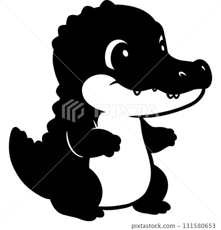 Cute Animal Silhouettes 131580653