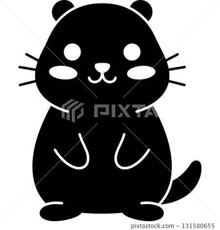 Cute Animal Silhouettes Cute Animal Silhouettes 131580655
