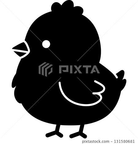 Cute Animal Silhouettes 131580681