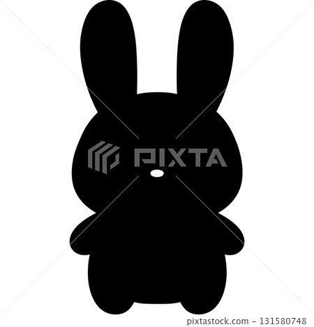 Cute Animal Silhouettes 131580748