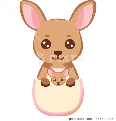 Cute Animal Silhouettes 131580806