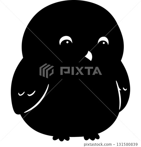 Cute Animal Silhouettes 131580839