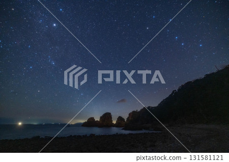妙見浦的冬季星空 131581121
