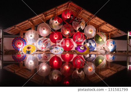 山鹿燈籠的浪漫:日本傘的百種顏色 山鹿燈籠的浪漫:日本傘的百種顏色 131581799