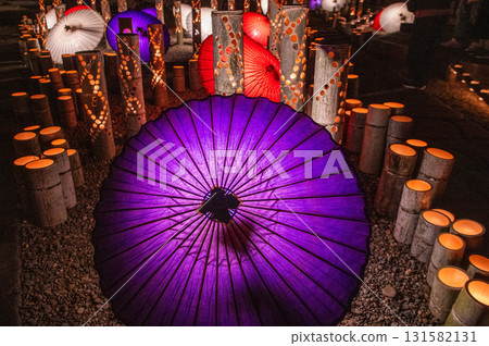 山鹿燈籠的浪漫:百色的日本傘和竹燈籠 山鹿燈籠的浪漫:百色的日本傘和竹燈籠 131582131