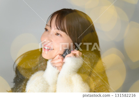 Women, Sparkling, Winter 131582216