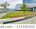 Station Hill Hirakata observation terrace, Hirakata Delta 6F, Hirakata City, Osaka Prefecture, with a view of the lawn of the sky garden 131582502