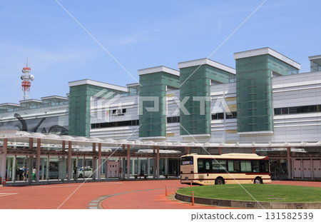 A panoramic view of Fukui Station on the Hapi Line Fukui 131582539
