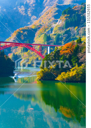 Shogawa Gorge (Autumn) 131582655