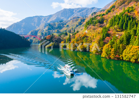 Shogawa Gorge (Autumn) 131582747