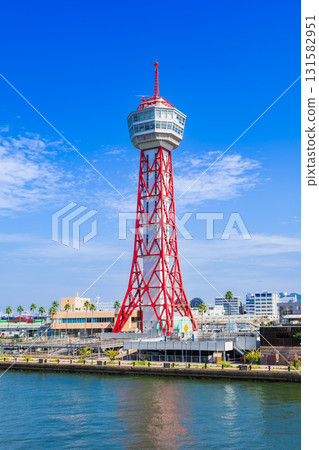 博多港的地標建築－博多港塔 131582951