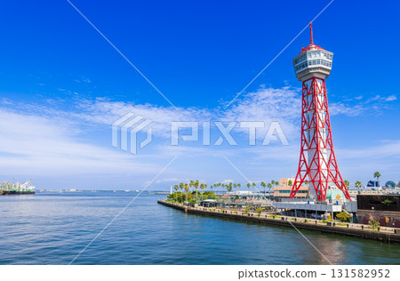 博多港的地標建築-博多港塔 博多港的地標建築-博多港塔 131582952