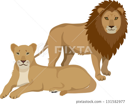 公母獅子 公母獅子 131582977