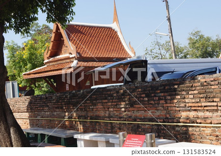 泰國大城府 Yai Chai Mongkhon 寺的風景 泰國大城府 Yai Chai Mongkhon 寺的風景 131583524