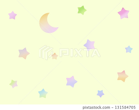星月無縫圖案A-3 星月無縫圖案A-3 131584705