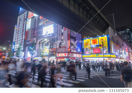 “東京”秋葉原電器城/城市夜景 “東京”秋葉原電器城/城市夜景 131585073