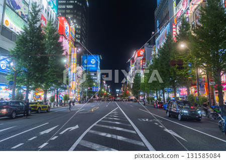 “東京”秋葉原電器城/城市夜景 131585084
