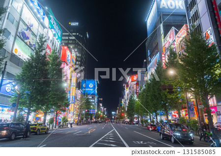 “東京”秋葉原電器城/城市夜景 131585085