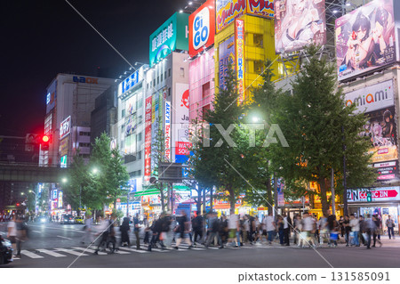 "Tokyo" Akihabara electric town / city night view "Tokyo" Akihabara electric town / city night view 131585091