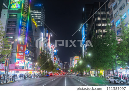 “東京”秋葉原電器城/城市夜景 131585097