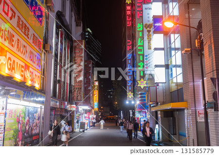 "Tokyo" Akihabara electric town / city night view 131585779