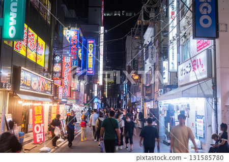 "Tokyo" Akihabara electric town / city night view 131585780