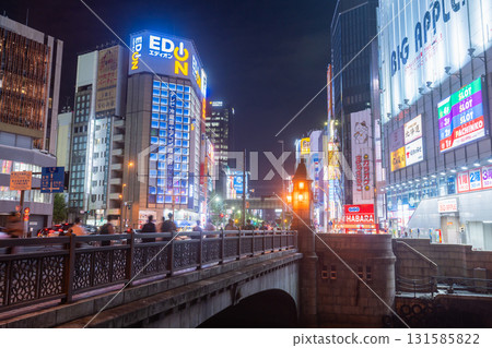 “東京”秋葉原電器城/城市夜景 “東京”秋葉原電器城/城市夜景 131585822