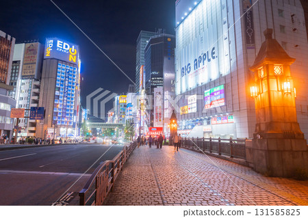 "Tokyo" Akihabara electric town / city night view 131585825