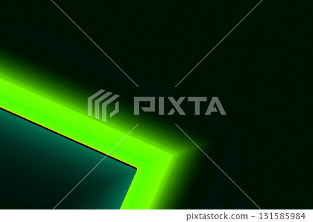 Green neon arrow pointer in the dark for decoration Green neon arrow pointer in the dark for decoration 131585984