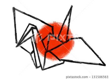 鶴, 日本, 摺紙鶴, 紙鶴, 可愛, 簡約, 美麗, 水彩, 手繪, 日式風格, 日之丸 鶴, 日本, 摺紙鶴, 紙鶴, 可愛, 簡約, 美麗, 水彩, 手繪, 日式風格, 日之丸 131586563