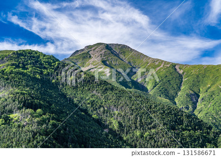 從聖台眺望聖山(前聖山)和甲聖山。聖山正在攀登南阿爾卑斯山。 從聖台眺望聖山(前聖山)和甲聖山。聖山正在攀登南阿爾卑斯山。 131586671